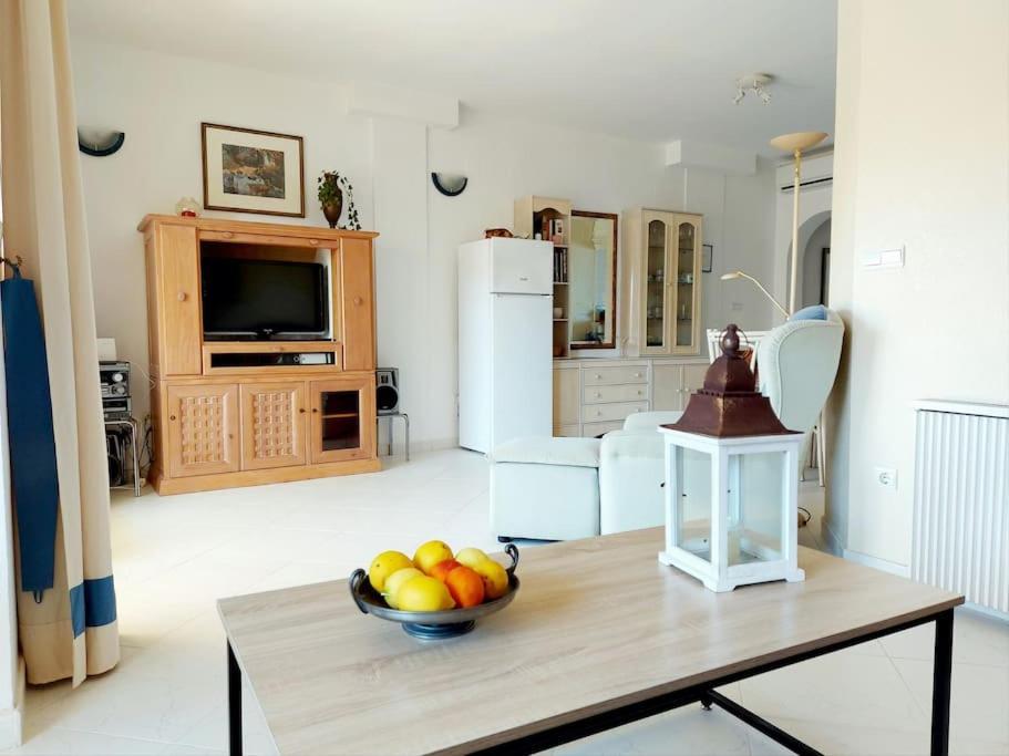 Estupendo Apartamento En Primera Linea De Playa Y Con Vistas Al Mar デニア エクステリア 写真