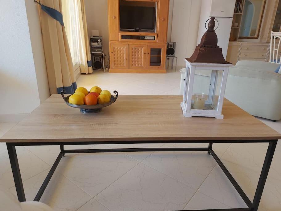 Estupendo Apartamento En Primera Linea De Playa Y Con Vistas Al Mar デニア エクステリア 写真